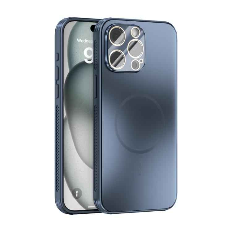 ABEEL Heat Dissipation Frosted MagSafe Phone Case with Lens Film