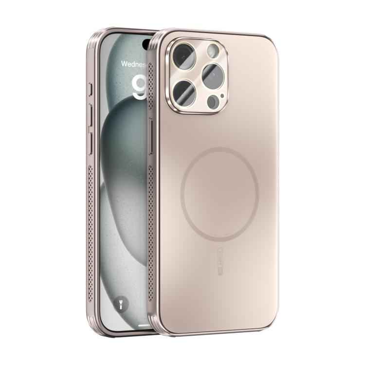 ABEEL Heat Dissipation Frosted MagSafe Phone Case with Lens Film