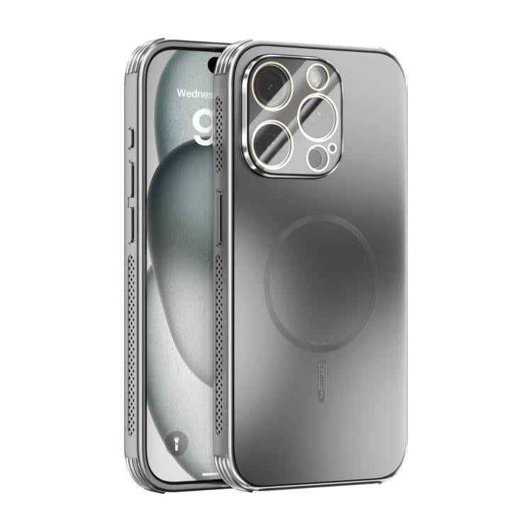 ABEEL Heat Dissipation Frosted MagSafe Phone Case with Lens Film