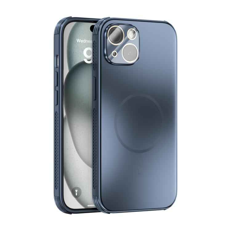 ABEEL Heat Dissipation Frosted MagSafe Phone Case with Lens Film