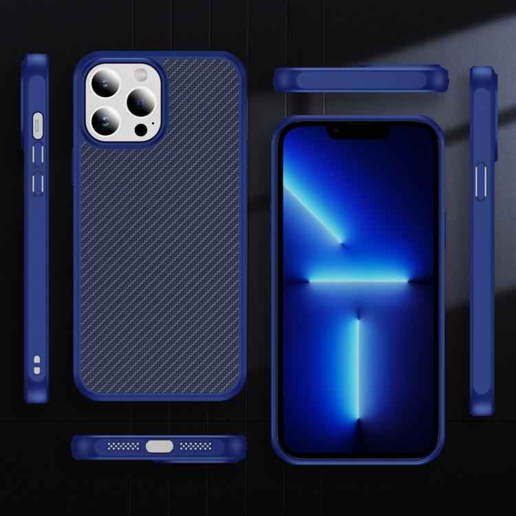 Carbon Fiber Texture Skin-feel MagSafe Phone Case