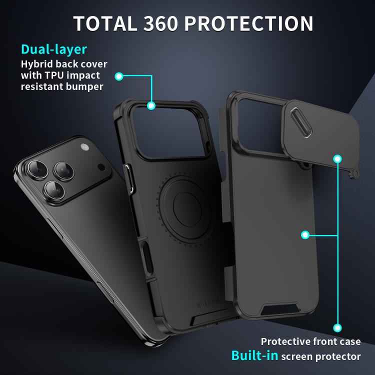 Sliding Camshield TPU + PC Phone Case