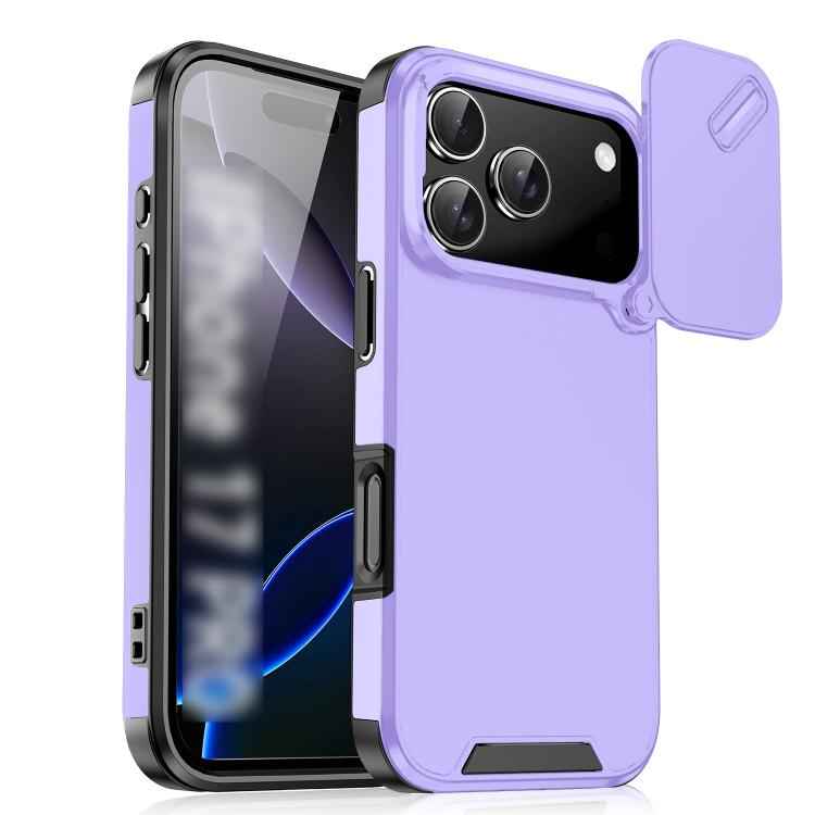 Sliding Camshield TPU + PC Phone Case