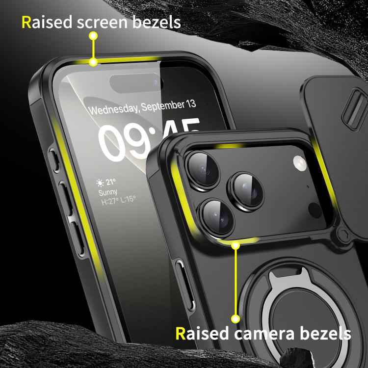 Sliding Camshield Ring Holder Phone Case