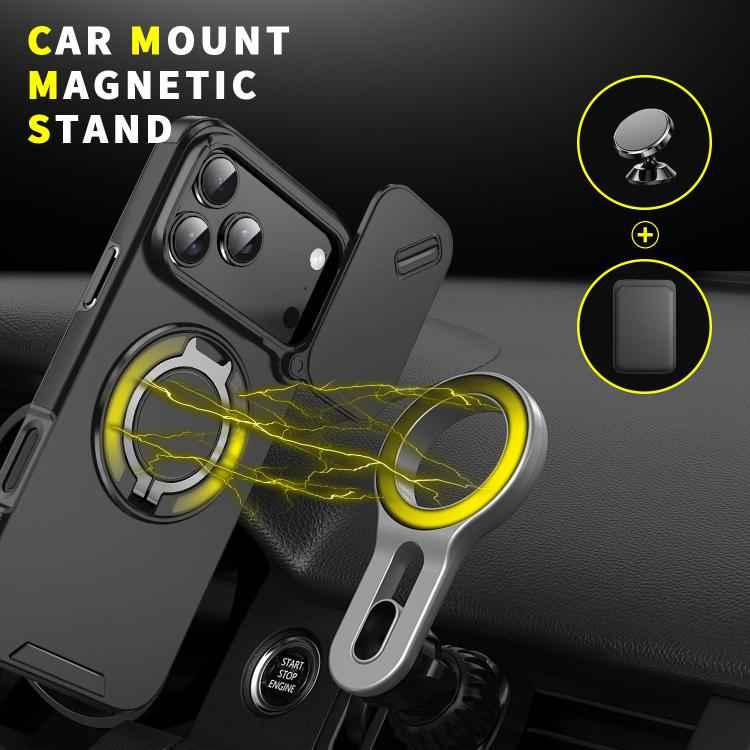 Sliding Camshield Ring Holder Phone Case