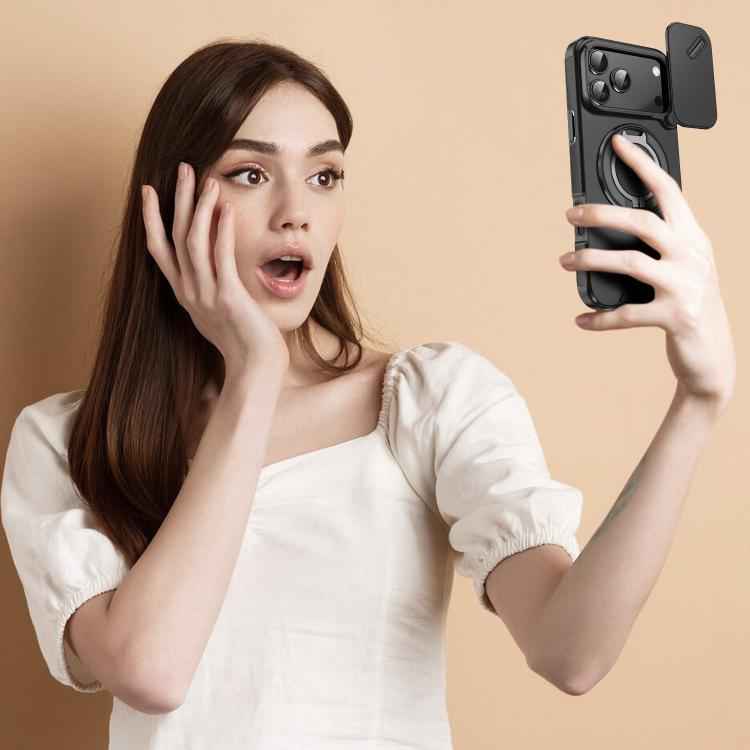 Sliding Camshield Ring Holder Phone Case