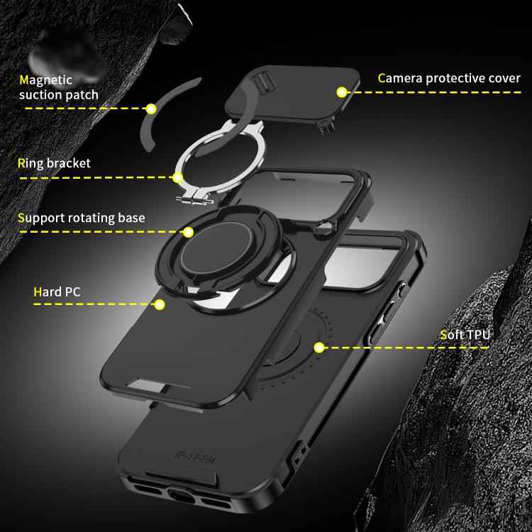 Sliding Camshield Ring Holder Phone Case