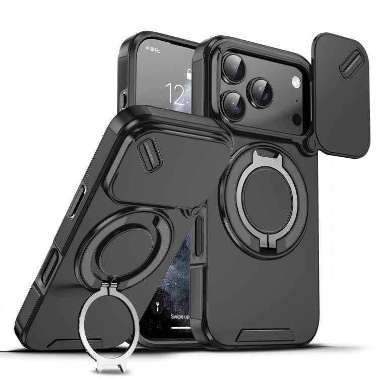 Sliding Camshield Ring Holder Phone Case