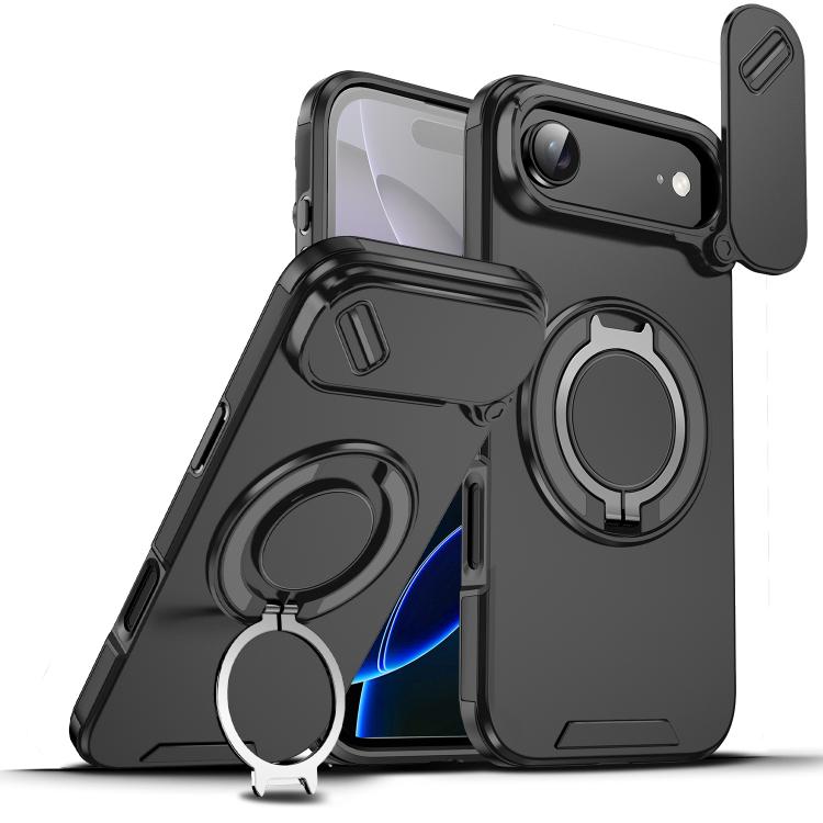 Sliding Camshield Ring Holder Phone Case