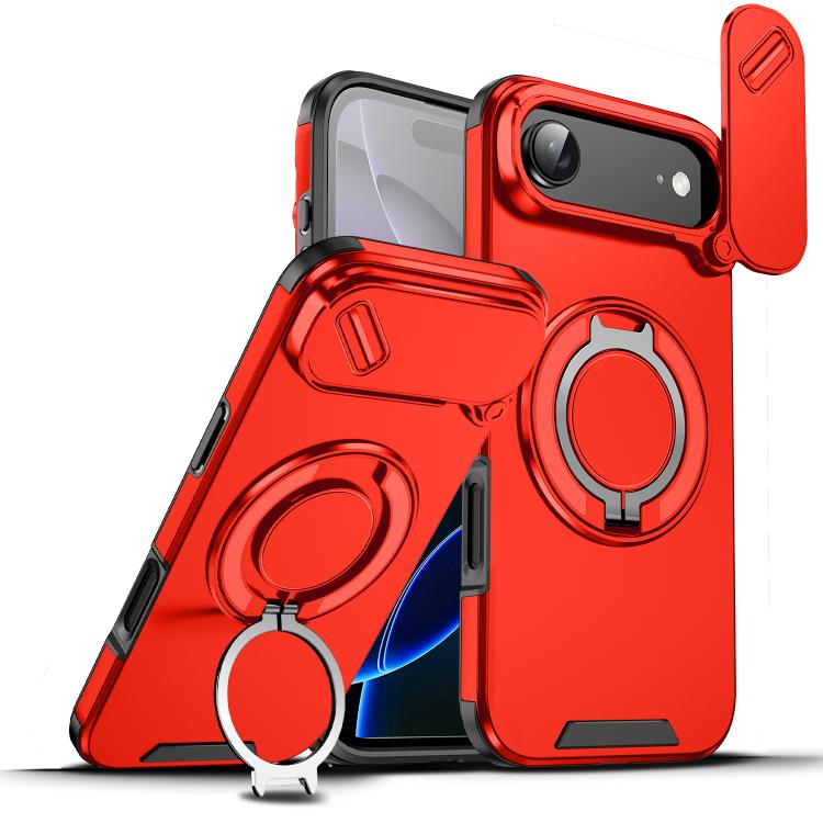 Sliding Camshield Ring Holder Phone Case