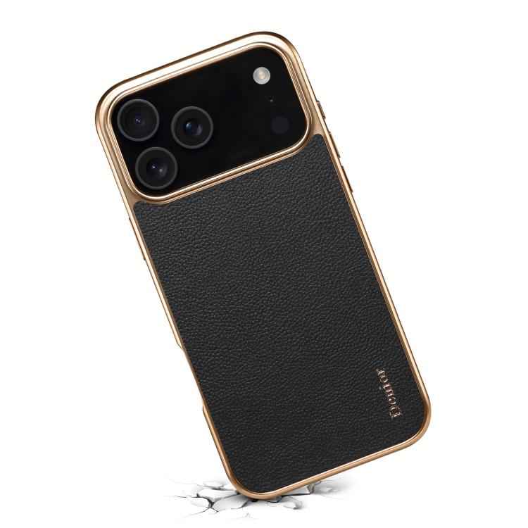 Denior Cowhide Leather Plating Phone Case