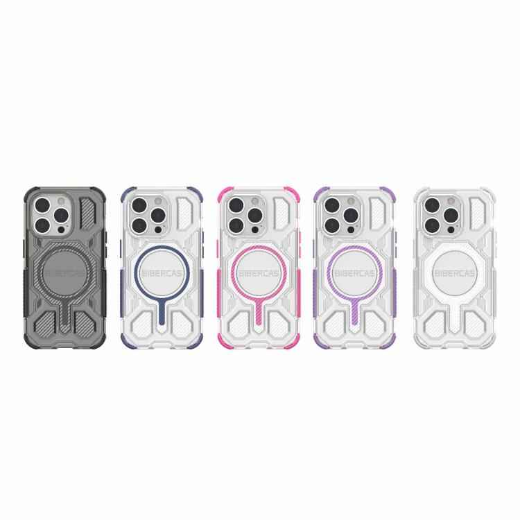 BIBERCAS Transparent Color Series MagSafe Air Bag Shockproof Phone Case