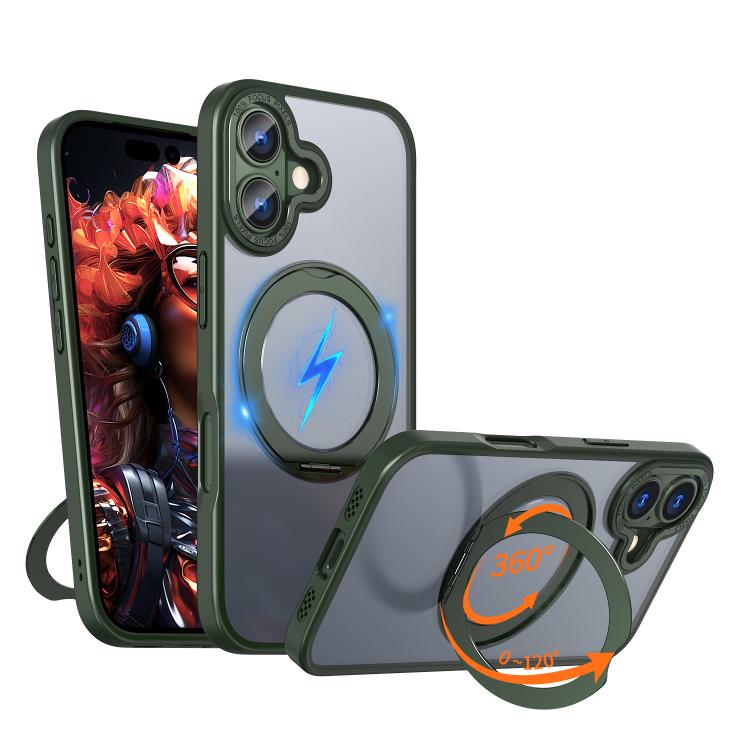 kalebol MagSafe Metal Ring Holder Phone Case