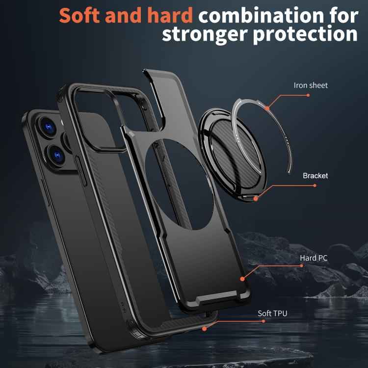 kalebol Metal 360 Degree Rotation Holder MagSafe Phone Case