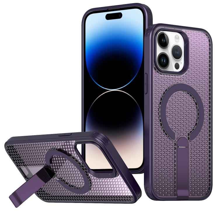 kalebol Honeycomb Cooling MagSafe Holder Phone Case