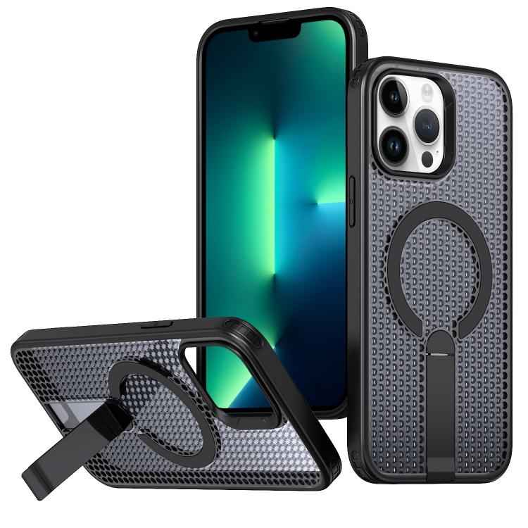 kalebol Honeycomb Cooling MagSafe Holder Phone Case