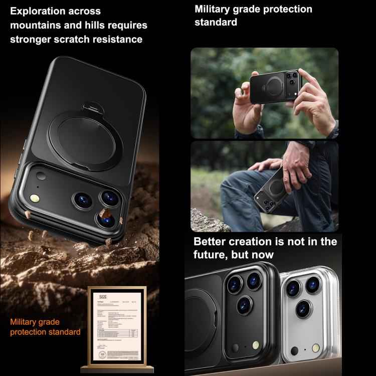 Gear-Style Stress Relief 360 Rotation Holder MagSafe Phone Case