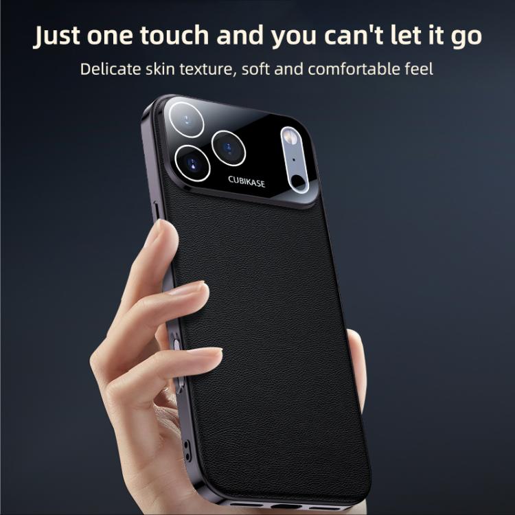 Skin Feel Leather Texture Cooling Phone Case