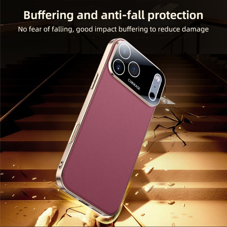 Skin Feel Leather Texture Cooling Phone Case