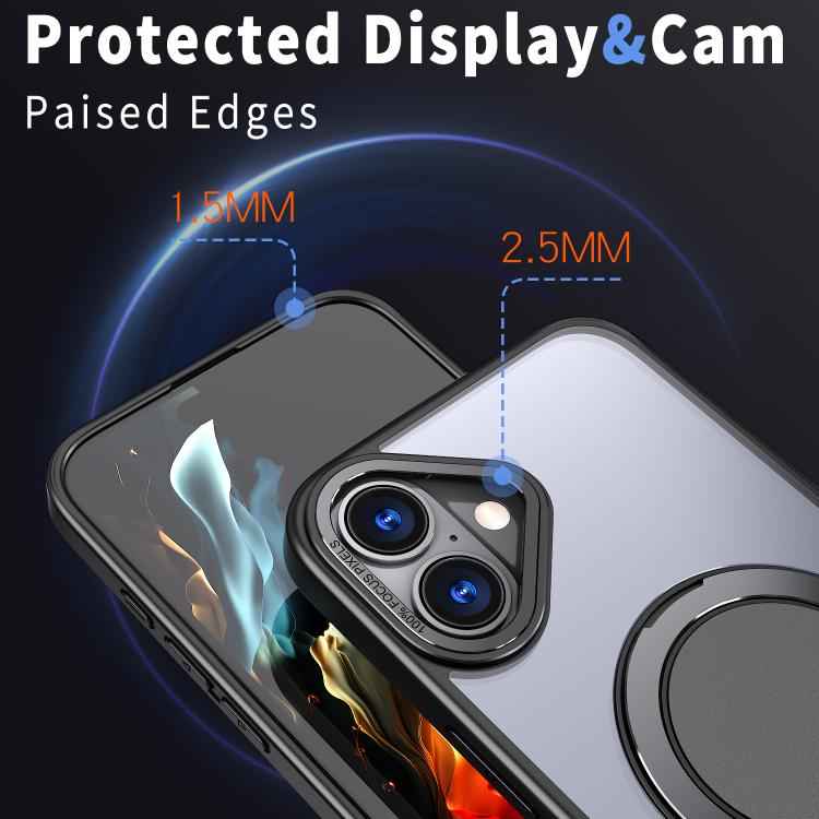 Kalebol 360-degree Rotating MagSafe Magnetic Holder Phone Case