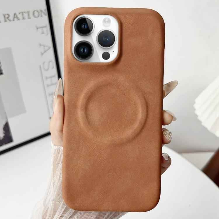 Skin Feel Sheepskin MagSafe Magnetic Phone Case