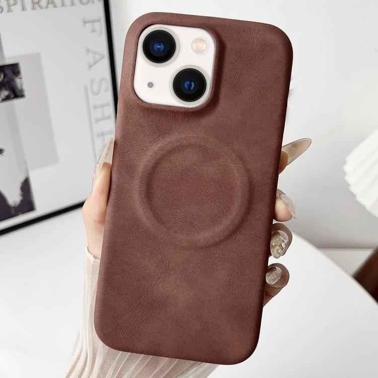 Skin Feel Sheepskin MagSafe Magnetic Phone Case