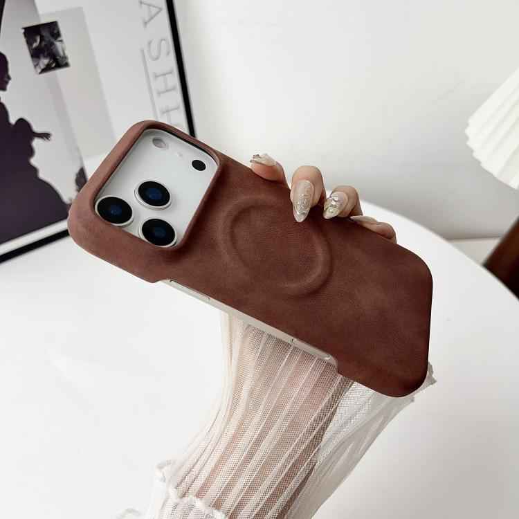 Skin Feel Sheepskin MagSafe Magnetic Phone Case