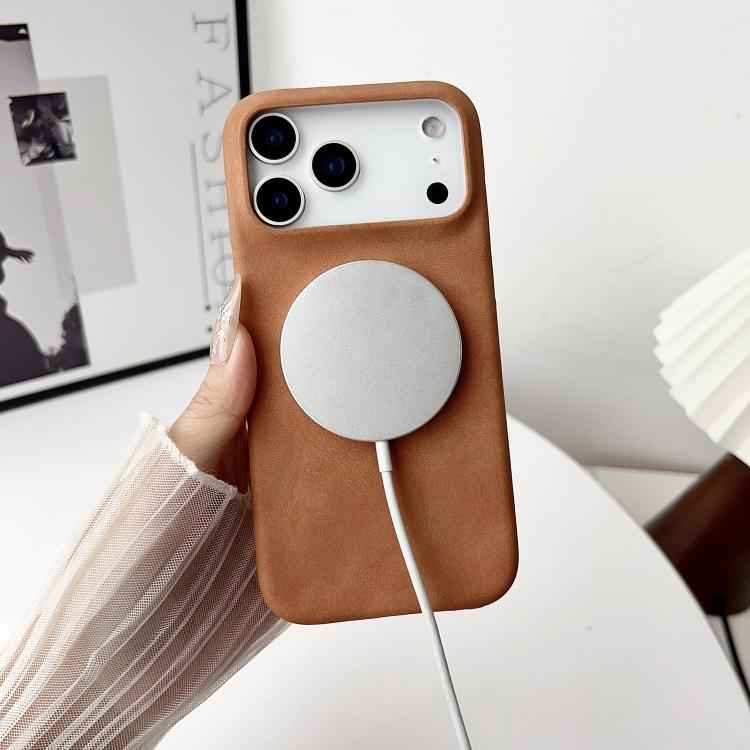 Skin Feel Sheepskin MagSafe Magnetic Phone Case