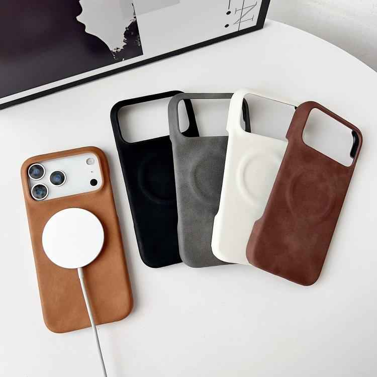 Skin Feel Sheepskin MagSafe Magnetic Phone Case
