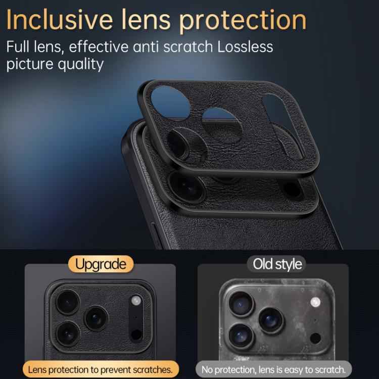 SULADA Shockproof TPU Hybrid Handmade Leather Phone Case