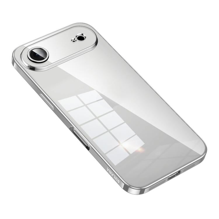 SULADA Transparent Phone Case - Shine Through Series Plating TPU Design