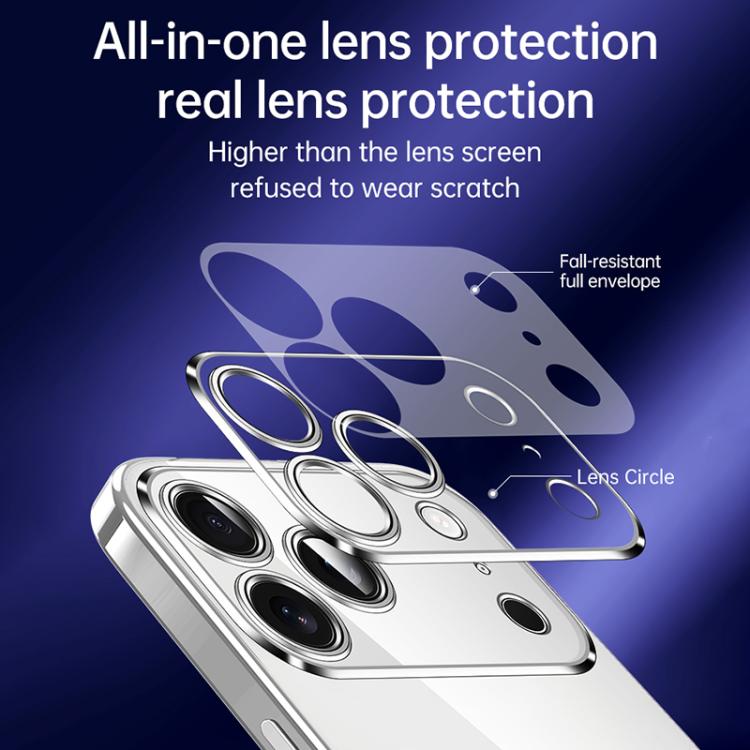 SULADA Transparent Phone Case - Shine Through Series Plating TPU Design