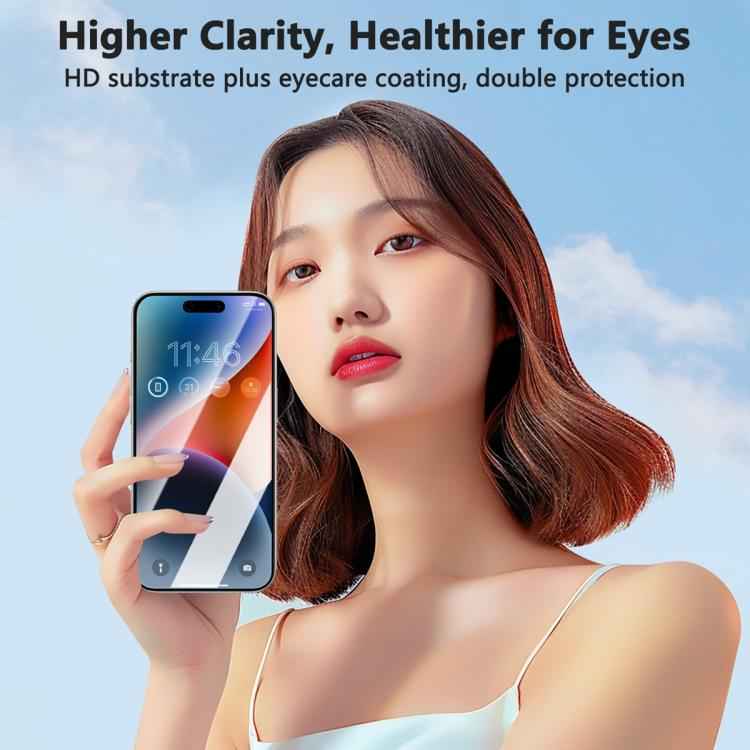 JOYROOM Knight Series 2.5D Full Screen Colorless Anti-Blue Light Tempered Glass Film