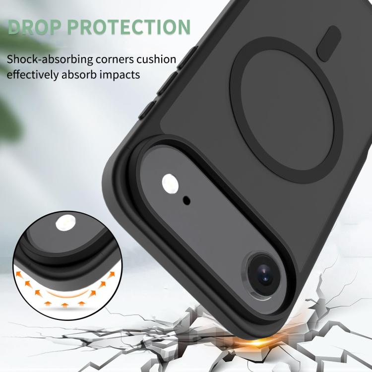 Funda híbrida de TPU y PC con MagSafe para teléfono Skin Feel