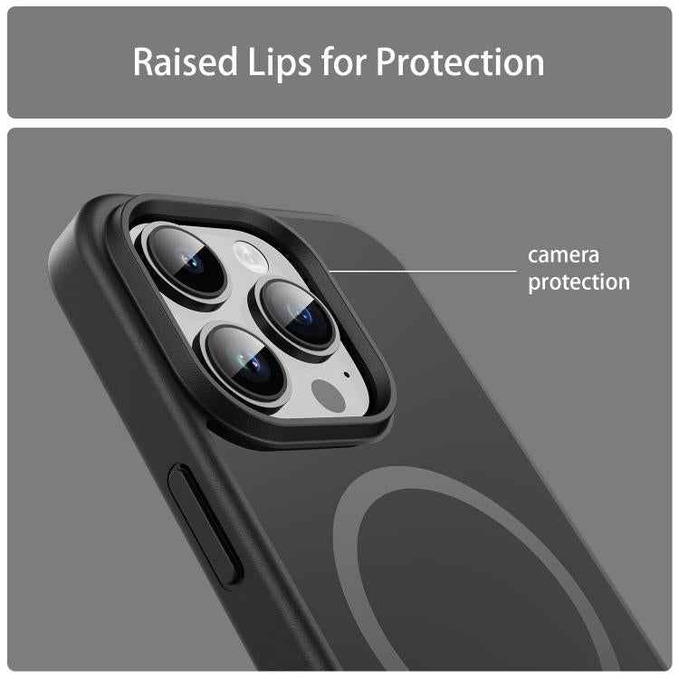 Fanying Series PC Hybrid TPU Translucent Frosted MagSafe Phone Case