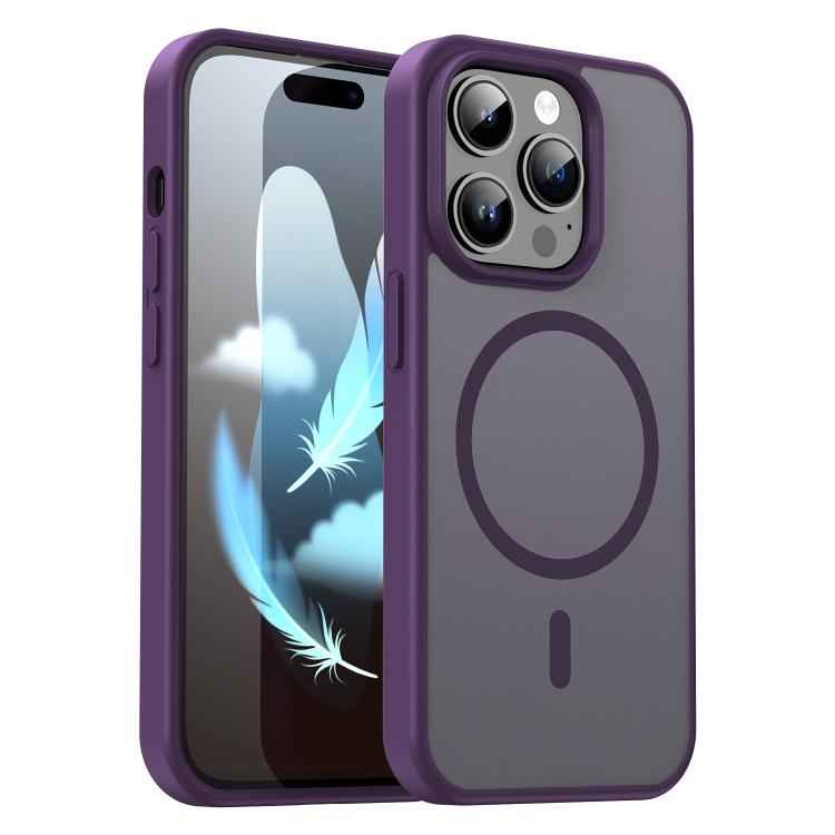 Fanying Series PC Hybrid TPU Translucent Frosted MagSafe Phone Case