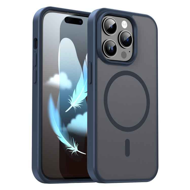 Fanying Series PC Hybrid TPU Translucent Frosted MagSafe Phone Case