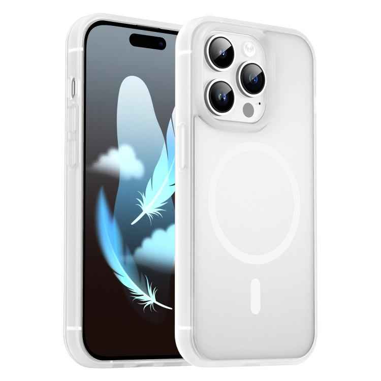 Fanying Series PC Hybrid TPU Translucent Frosted MagSafe Phone Case