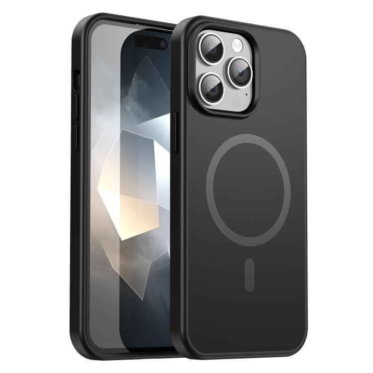 Fanying Series PC Hybrid TPU Translucent Frosted MagSafe Phone Case