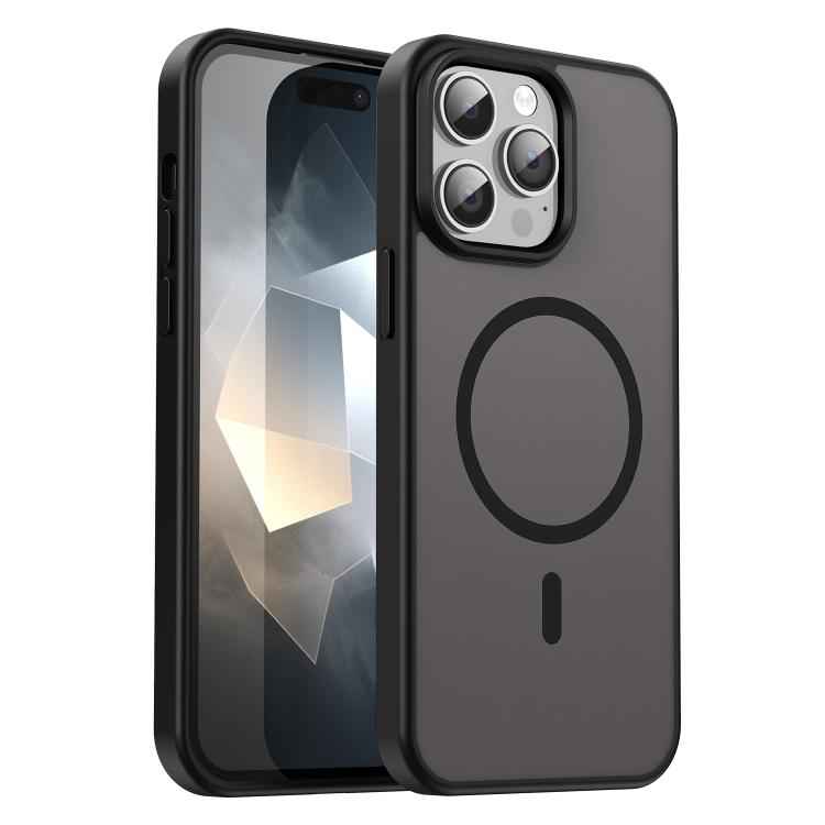 Fanying Series PC Hybrid TPU Translucent Frosted MagSafe Phone Case