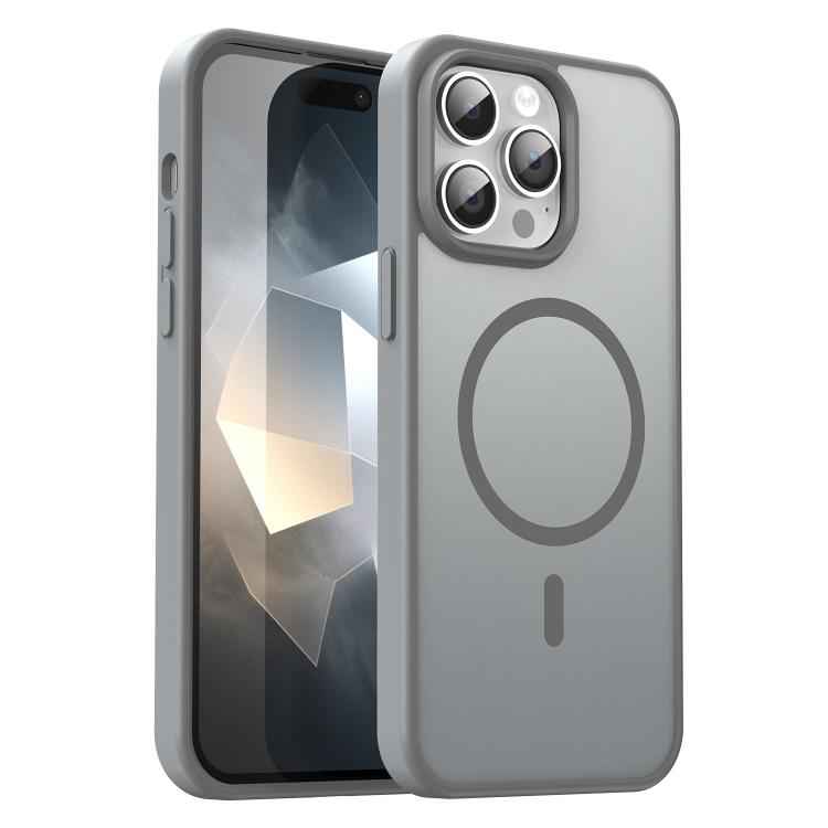 Fanying Series PC Hybrid TPU Translucent Frosted MagSafe Phone Case