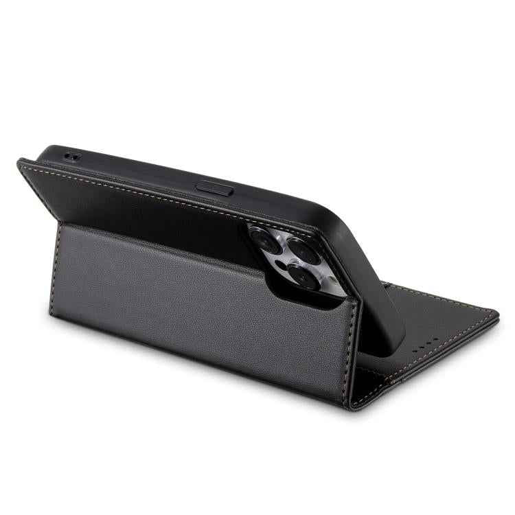 N.BEKUS P3 RFID Stitching Magnetic Flip Leather Phone Case