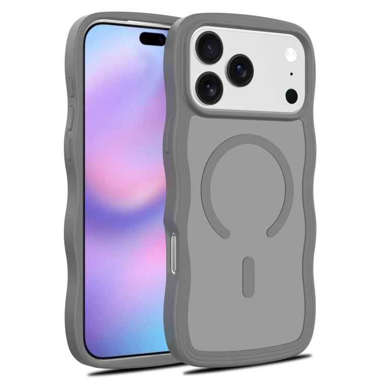 Skin Feel Wave Texture MagSafe Phone Case