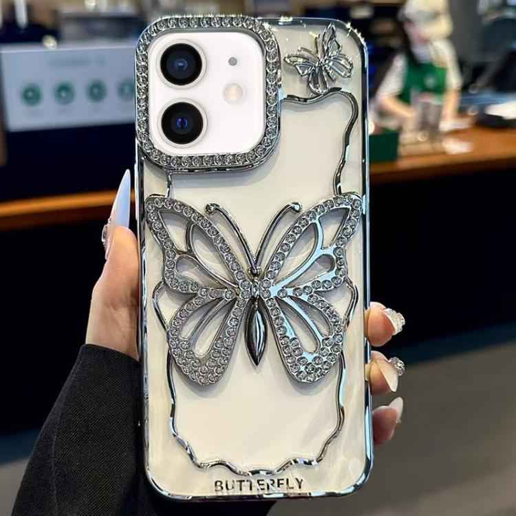 Hollow Butterfly Electroplating TPU Phone Case