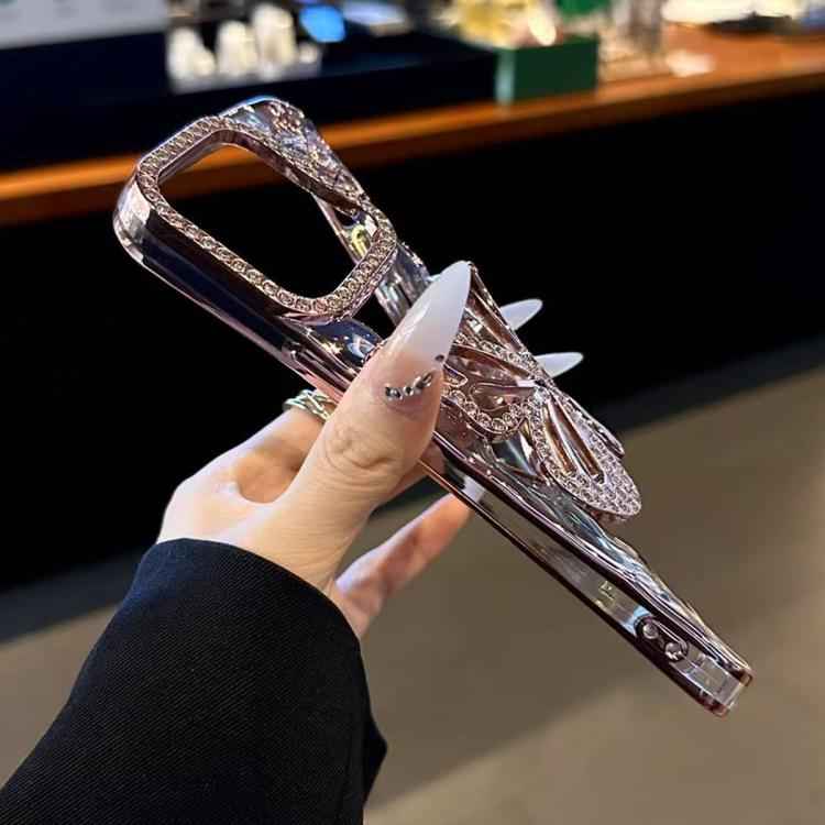 Hollow Butterfly Electroplating TPU Phone Case