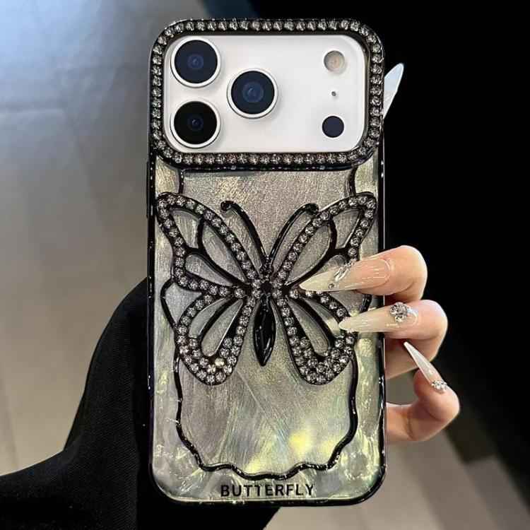 Butterfly Electroplating TPU Phone Case with Epoxy Cardboard