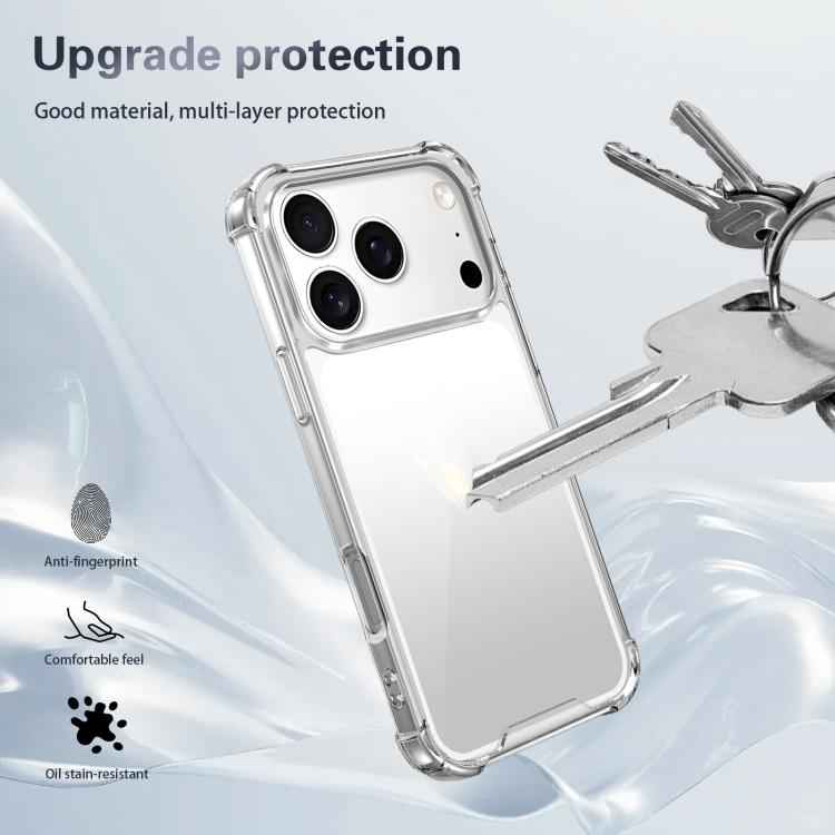 Four-corner Shockproof Acrylic +TPU Phone Case