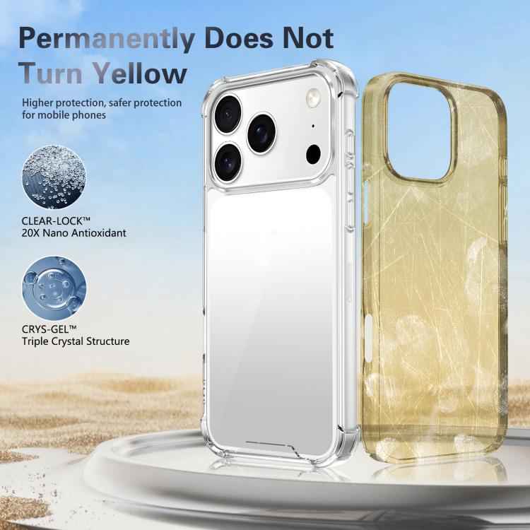 Four-corner Shockproof Acrylic +TPU Phone Case