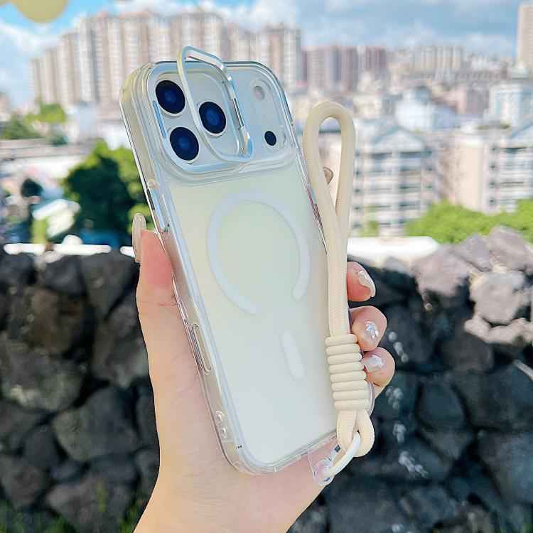 Gradient Discolor MagSafe Phone Case with Holder / Wrist Strap