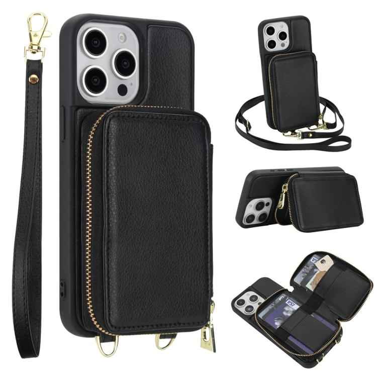 Crossbody Zipper RFID Card Bag Phone Case